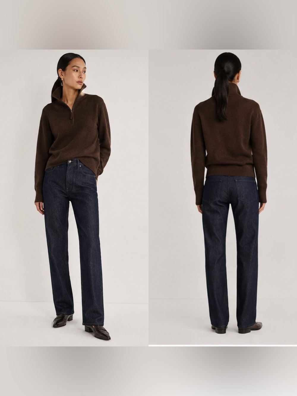 NWT TOM FORD Straight leg jeans in “Indigo” dark wash